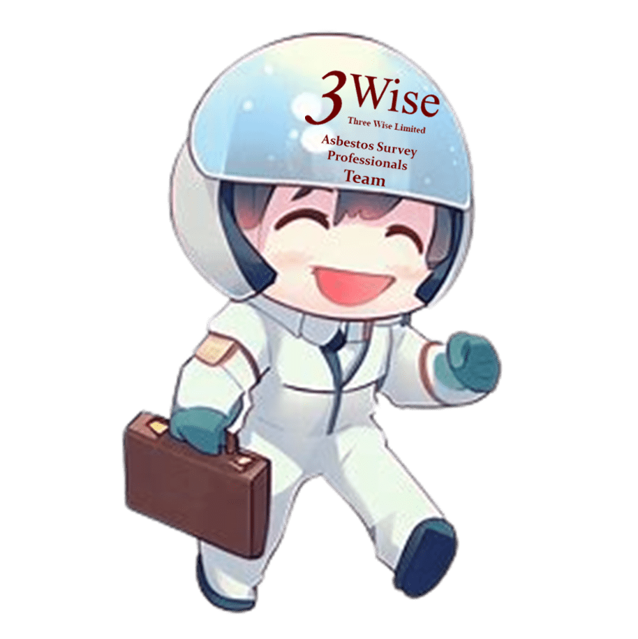 スリーワイズのアスベスト(石綿)事前調査サービスのマスコット