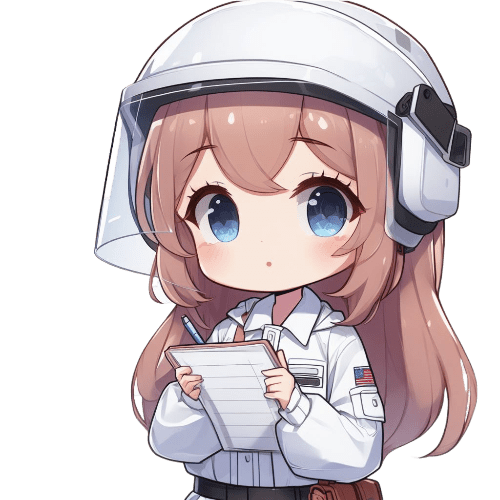 スリーワイズのアスベスト(石綿)事前調査サービスの書面調査マスコットキャラクター